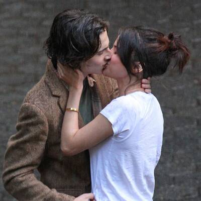 Knutscherei im Regen