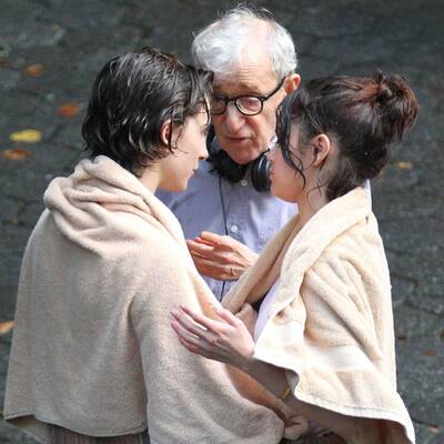 Knutscherei im Regen