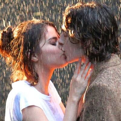 Knutscherei im Regen