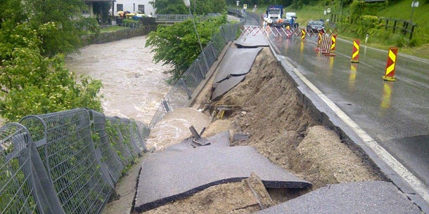 Angst vor dem großen Regen