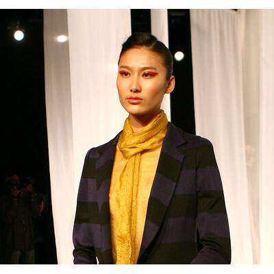 Herbsttrend roter Lidschaten