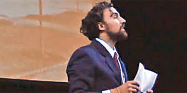 Billeteur st&uuml;rmt Burgtheater