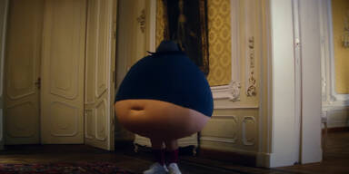 Ein Bierbauch wirbt f&uuml;r Wien