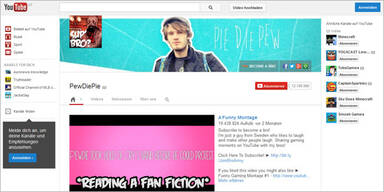 "PewDiePie" ist der größte YouTube-Star