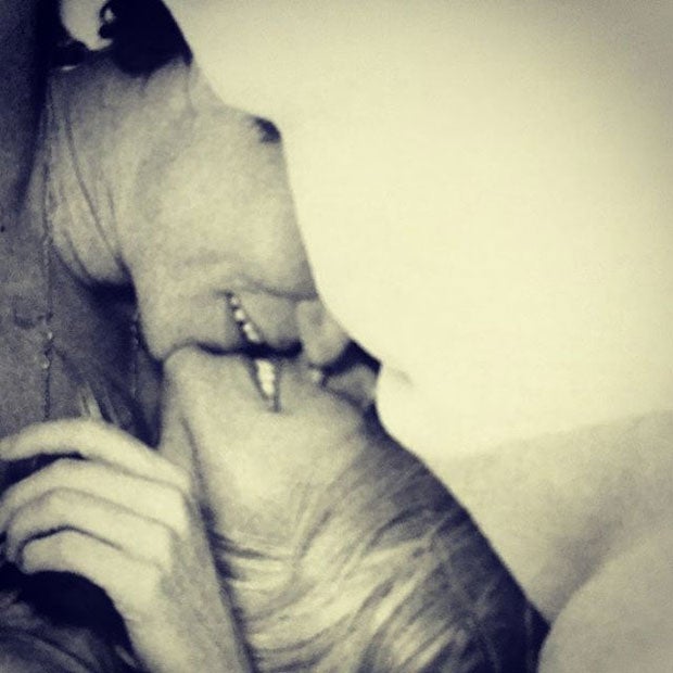 Heidi Klum & Vito Schnabel: Kuss auf Instgram