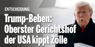 Trump-Beben: Oberster Gerichtshof der USA kippt Zölle