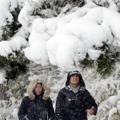 Schnee in ganz Europa