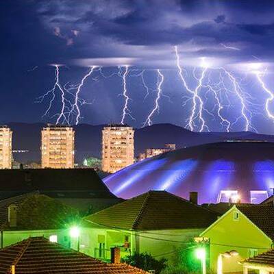 Unwetter auch in Kroatien: Zadar