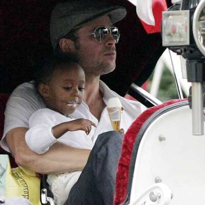 Brad Pitt ist ein vorbildlicher Dad.