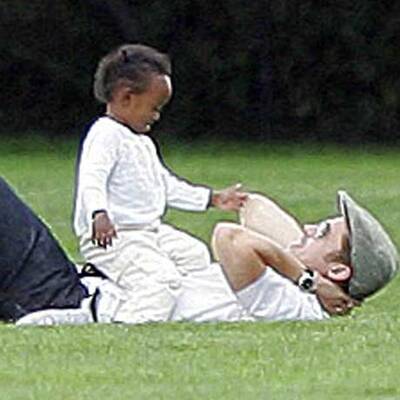 Brad Pitt ist ein vorbildlicher Dad.