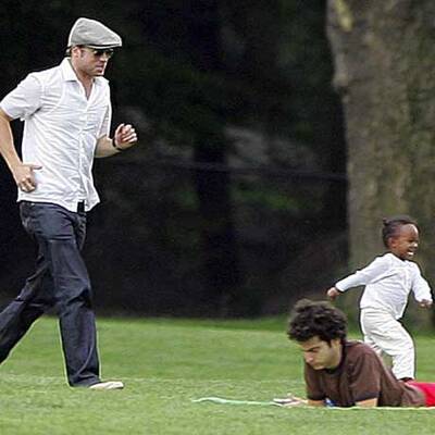 Brad Pitt ist ein vorbildlicher Dad.