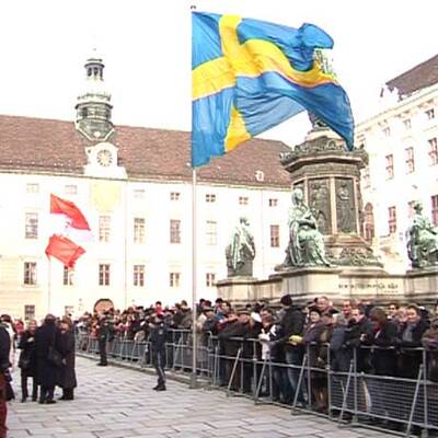 König Carl XVI. Gustaf und Königin Silvia in Wien