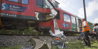 Zug-Crash bei Graz: Lokführer tot