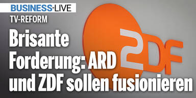 Brisante Forderung: ARD und ZDF sollen fusionieren