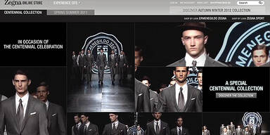 Ermenegildo Zegna eröffnet Online Store