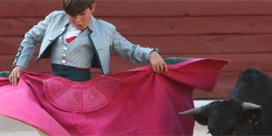 Zehnjähriger ist bereits ein Stierkämpfer