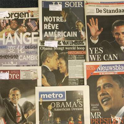 Die Weltpresse feiert Obama