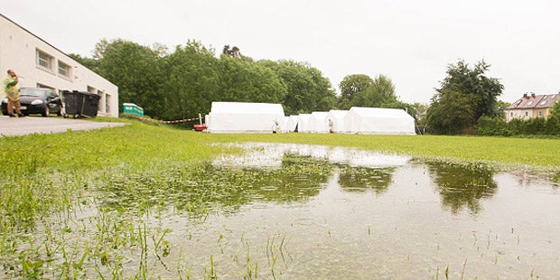 Winter mitten im Mai