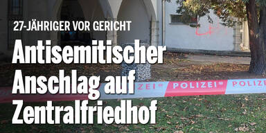 Antisemitischer Anschlag auf Zentralfriedhof: 27-Jähriger vor Gericht
