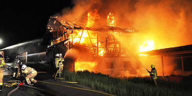 Großbrand im Zillertal
