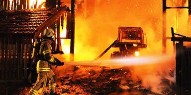 Großbrand im Zillertal