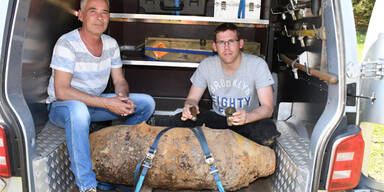 Fliegerbombe in Tirol entdeckt