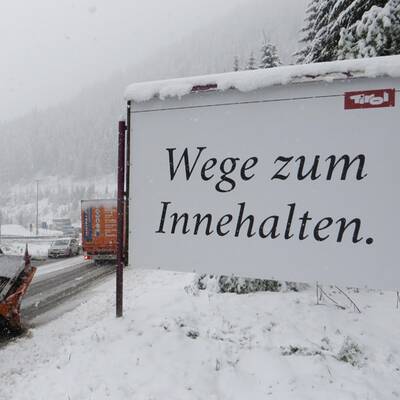 Schnee-Chaos am Brenner