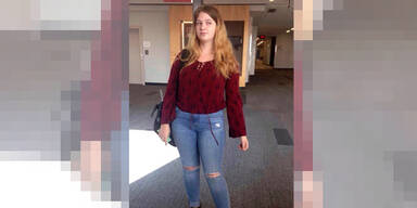 Teenager zu vollbusig: aus Unterricht geflogen