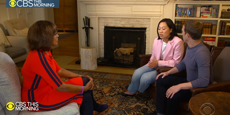 Chan Zuckerberg Homestory Gayle King