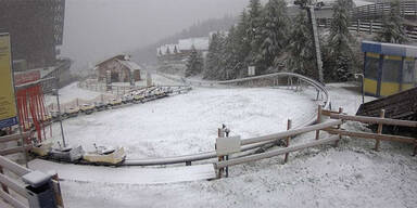 Kaltfront bringt Schnee und Regen 