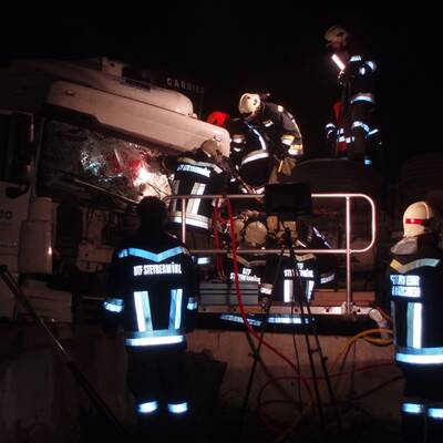 25 Tonnen Zucker verkleben Westautobahn