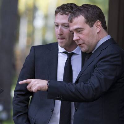 Facebook-Chef in Russland