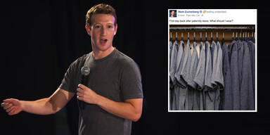 Zuckerberg begeistert mit Schrank-Foto