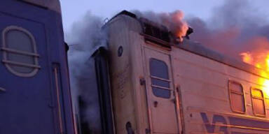 Ukraine: Verletzte nach russischem Angriff auf Passagierzug