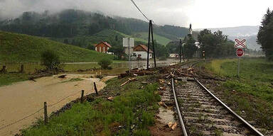 Heftige Unwetter überrollen Österreich