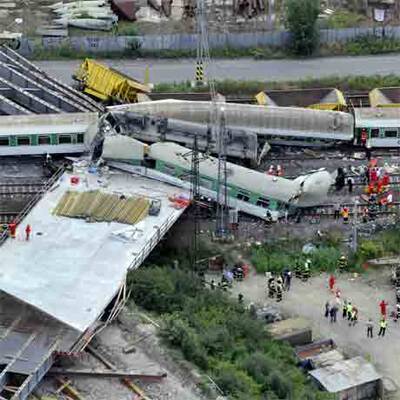 Zugunglück in Tschechien