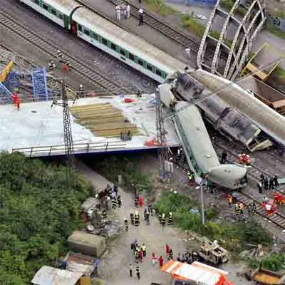 Zugunglück in Tschechien