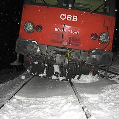 40 cm Neuschnee in Österreich