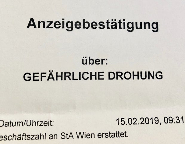 oe24.TV-Experte mit Mord bedroht