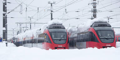 Zugstrecken vom Schnee endlich befreit