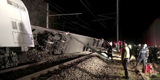 Schwere Zug-Kollision in Kritzendorf
