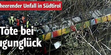 Neun Tote bei Zugunglück in Südtirol