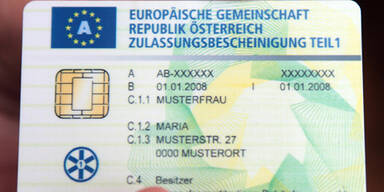 Zulassungsschein als Scheckkarte ist ein Renner