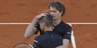 Thiem-Bezwinger Zverev l&auml;sst aufhorchen