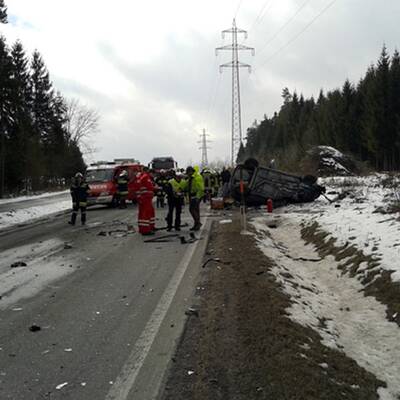 Toter bei Unfall in Zwettl