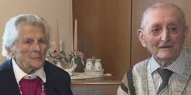 95er-Feier f&uuml;r Weinviertler Zwillingspaar