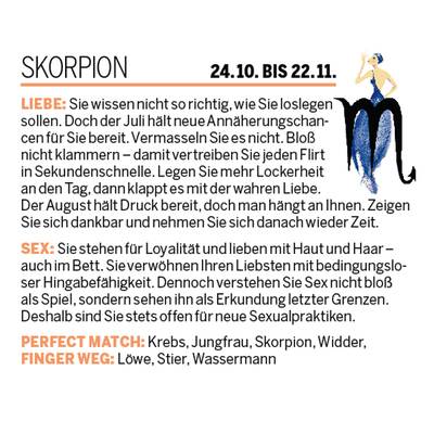 Sommer-Flirt Horoskop 2017